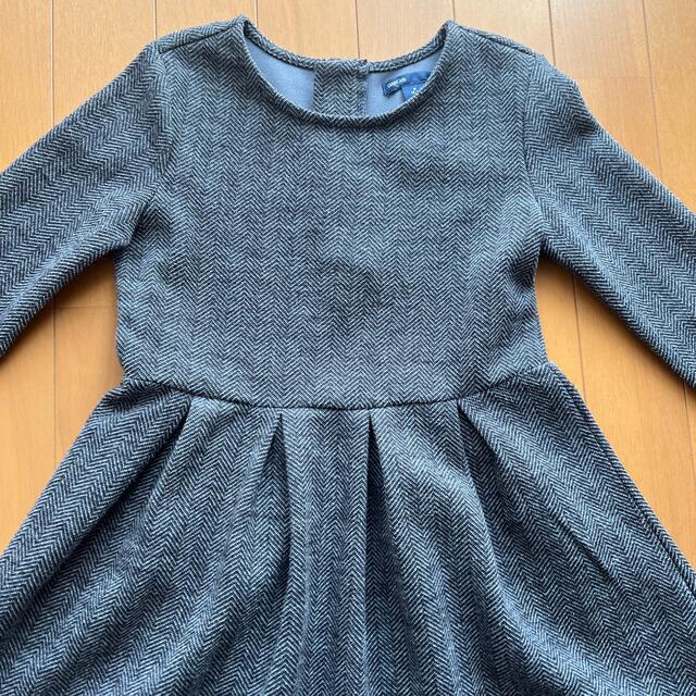 GAP(ギャップ)のギャップKISSワンピース美品 キッズ/ベビー/マタニティのキッズ服女の子用(90cm~)(その他)の商品写真