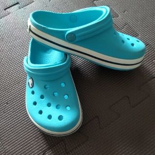 クロックス(crocs)のクロックス サンダル 17.5～18cm(サンダル)