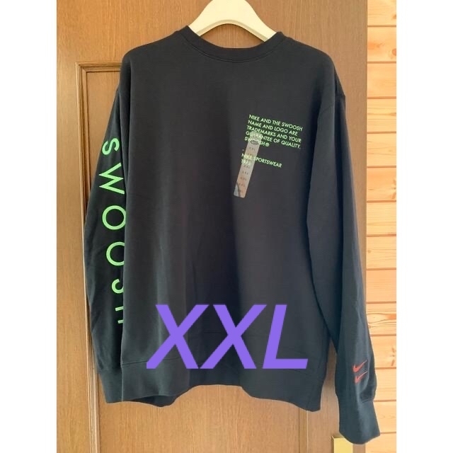 NIKE ナイキ トレーナー スウェット XXL 新品 タグ付き スウッシュ | フリマアプリ ラクマ