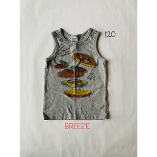 ブリーズ(BREEZE)のブリーズ   タンクトップ　ノースリーブ　120 グレー　男の子　夏物セール(Tシャツ/カットソー)
