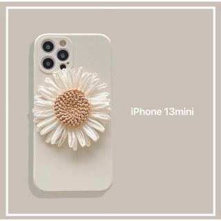 iPhone13miniケース iPhone13miniカバー かわいい お花(iPhoneケース)