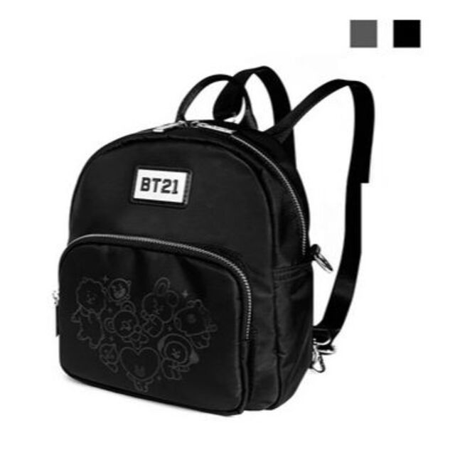 台湾限定　BT21　バッグ　（R053） (ブラック )　2色があります