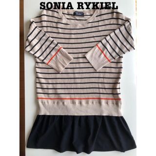 SONIA RYKIEL 40 ソニアリキエル カットソー チュニック