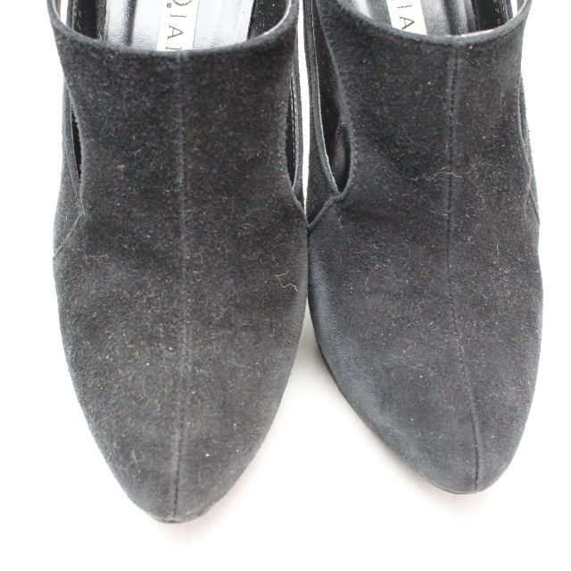 DIANA(ダイアナ)の美品 DIANA 本革スエードパンプス 22 黒 /B71 レディースの靴/シューズ(ブーティ)の商品写真