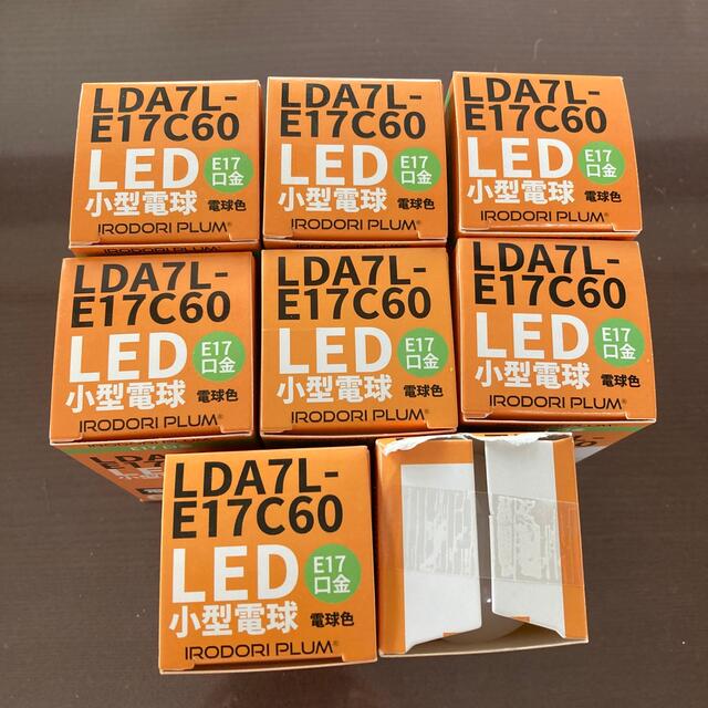 新品未使用⭐︎LED電球　電球色 インテリア/住まい/日用品のライト/照明/LED(蛍光灯/電球)の商品写真