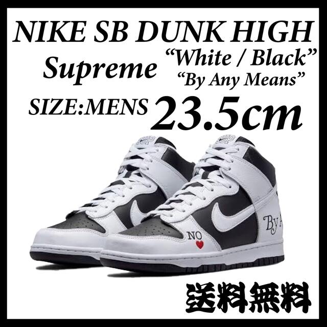 Supreme Nike Sb Dunk High By Any Means