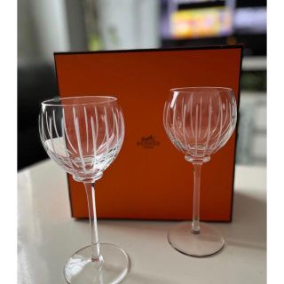 エルメス(Hermes)のくう姫様専用エルメスHERMESワイングラス(グラス/カップ)