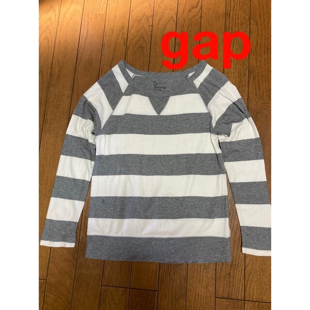 GAP(ギャップ)のgap ボーダー　Tシャツ　長袖 レディースのトップス(Tシャツ(長袖/七分))の商品写真