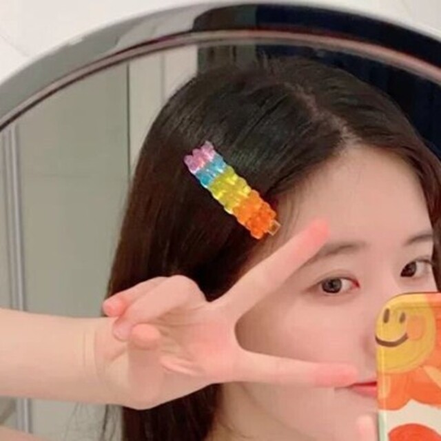 HARIBO グミ ヘアピン レディースのヘアアクセサリー(ヘアピン)の商品写真