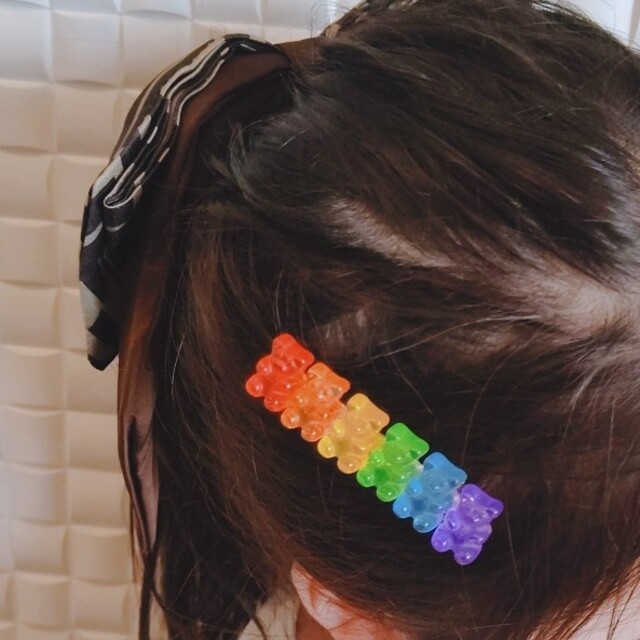 HARIBO グミ ヘアピン レディースのヘアアクセサリー(ヘアピン)の商品写真