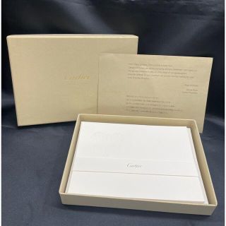 カルティエ(Cartier)の新品★Cartier カルティエ　ノベルティ　レターセット10枚セット(カード/レター/ラッピング)