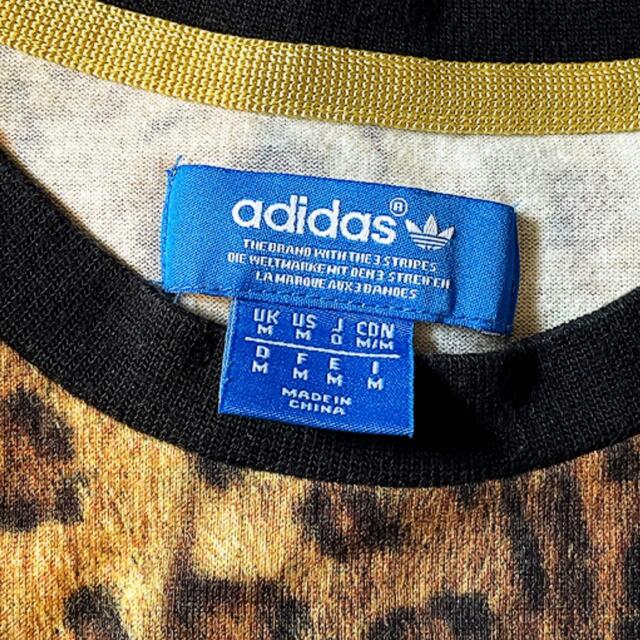 adidas(アディダス)のアディダス レオパード Tシャツ ジャージ 山田涼介 小栗旬 ヒョウ柄 パーカー メンズのトップス(Tシャツ/カットソー(半袖/袖なし))の商品写真