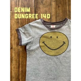 DENIM DUNGAREE - デニム&ダンガリー ニコちゃんTシャツ 140の