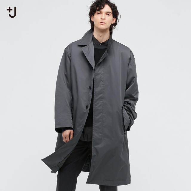 UNIQLO(ユニクロ)のユニクロ　＋j パデッドオーバーサイズステンカラーコート　ジルサンダー　プラスj メンズのジャケット/アウター(ステンカラーコート)の商品写真