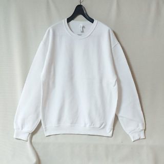 【新品】JERZEES 562M 裏起毛スウェット (ホワイト) M(スウェット)