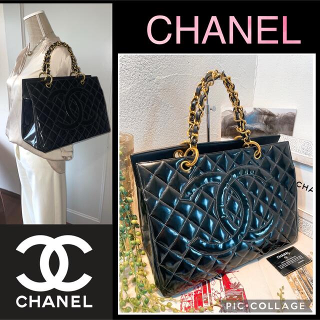 CHANEL(シャネル)の【売り切れました★美品★】シャネル　トートバッグ　チェーンバッグ　 レディースのバッグ(トートバッグ)の商品写真