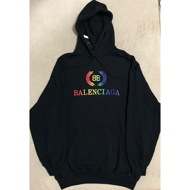 BALENCIAGA BB Logo Hoodie パーカー S | myglobaltax.com