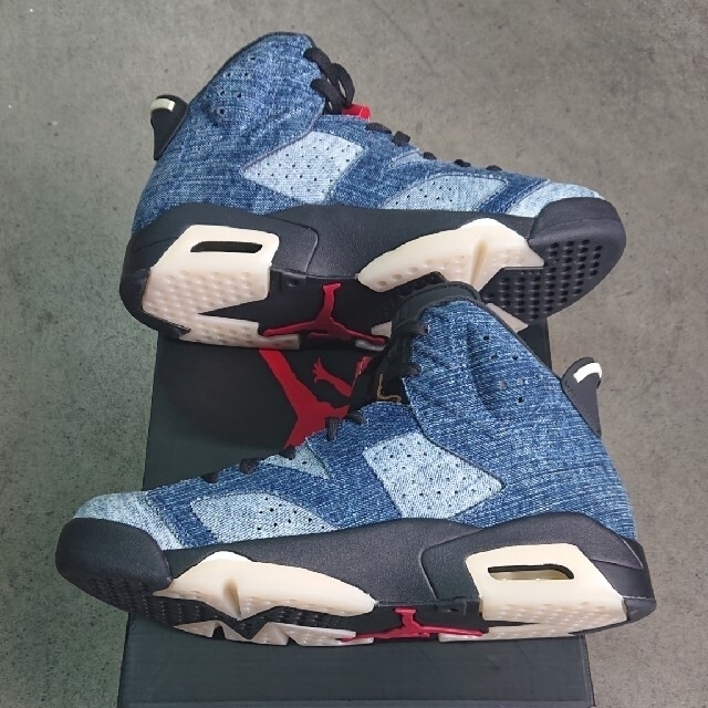 NIKE AIR JORDAN 6 "WASHED DENIM"