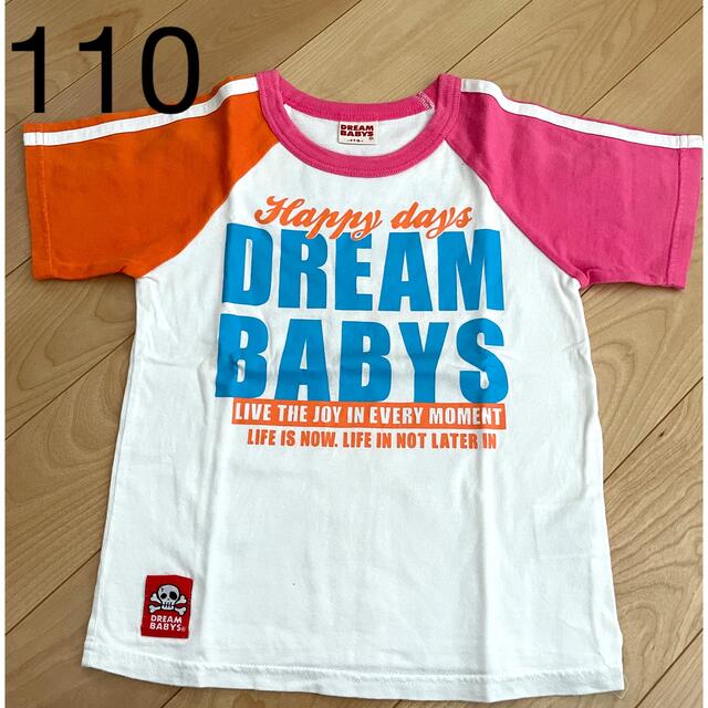 DREAMBABYS(ドリームベイビーズ)のDREAMBABYS Tシャツ　110 キッズ/ベビー/マタニティのキッズ服女の子用(90cm~)(Tシャツ/カットソー)の商品写真