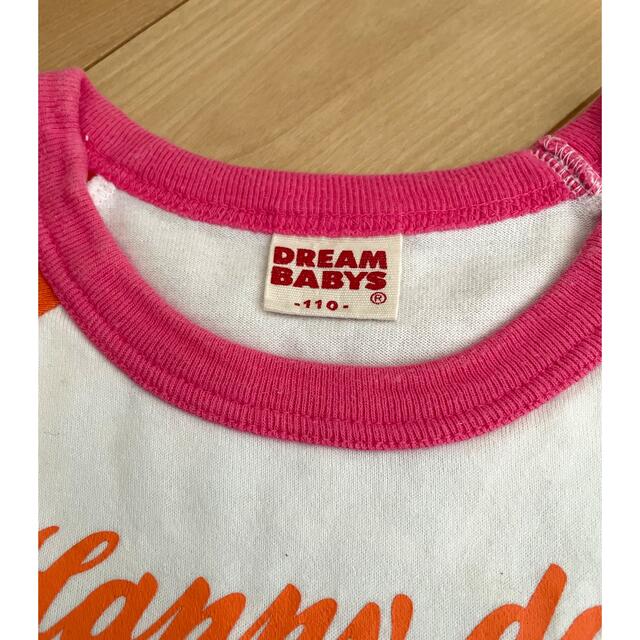 DREAMBABYS(ドリームベイビーズ)のDREAMBABYS Tシャツ　110 キッズ/ベビー/マタニティのキッズ服女の子用(90cm~)(Tシャツ/カットソー)の商品写真