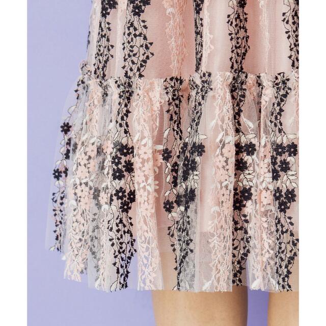 TOCCA(トッカ)のTOCCA LAVENDER Floral Lace ドレス　サイズ0  美品 レディースのワンピース(ロングワンピース/マキシワンピース)の商品写真