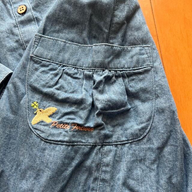 子供KISSワンピース キッズ/ベビー/マタニティのキッズ服女の子用(90cm~)(甚平/浴衣)の商品写真