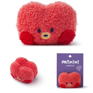 ビーティーイシビル(BT21)のBT21 TATA minini ヘアクリップ HAIR CLIP 公式(ヘアピン)