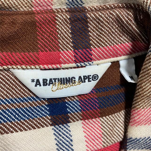 A BATHING APE - A Bathing Ape 09AW チェック ネルシャツの通販 by