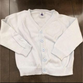 プチバトー(PETIT BATEAU)のプチバトー　カーディガン(カーディガン/ボレロ)