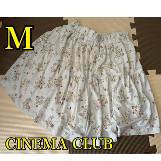 シネマクラブ(CINEMA CLUB)の11 シネマクラブ 花柄ボトムス(キュロット)