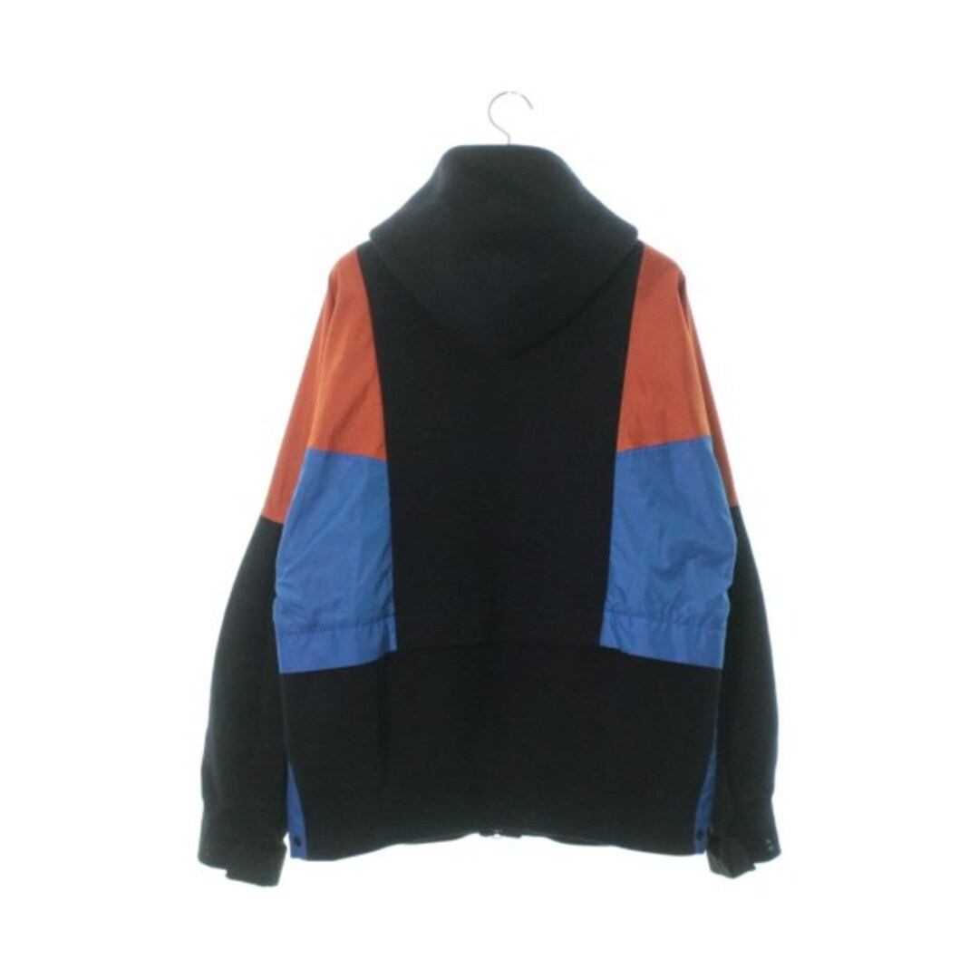 sacai サカイ パーカー 3(L位) 紺xオレンジx青