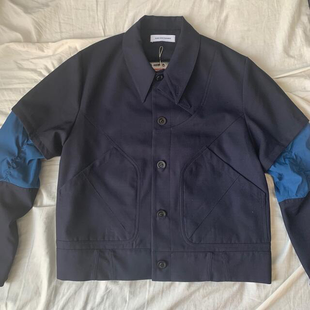 ブリヤンテス・レッド タグkiko kostadinov 22ss KASSEL BLOUSON 46