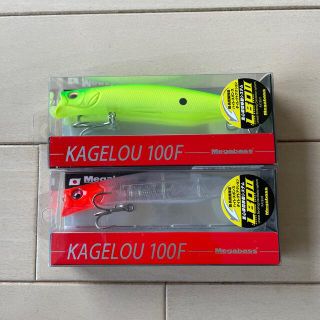 メガバス(Megabass)のメガバス　カゲロウ　100f 新品未使用(ルアー用品)