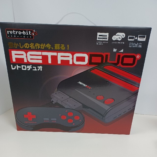 新品レトロデュオ(FC/SFC互換)新JAN ファミコン　スーパーファミコン