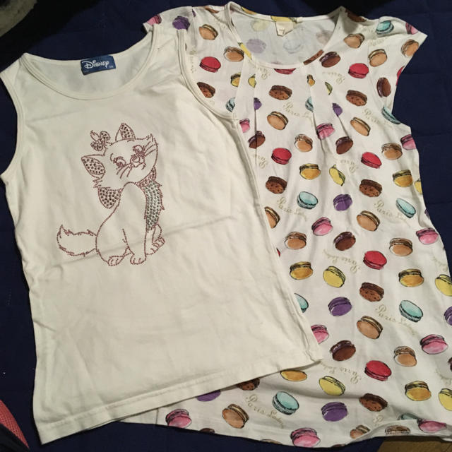 UNIQLO(ユニクロ)のディズニー マリー 売り尽くしセール キッズ/ベビー/マタニティのキッズ服女の子用(90cm~)(Tシャツ/カットソー)の商品写真