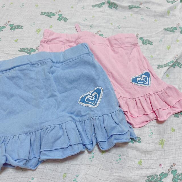 Roxy(ロキシー)の2枚セット売り キッズ/ベビー/マタニティのキッズ服女の子用(90cm~)(スカート)の商品写真