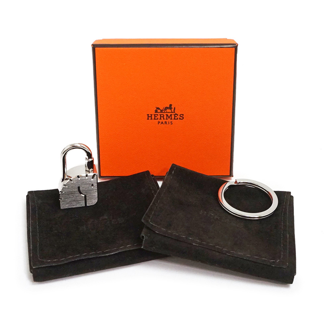 再入荷 Hermes - エルメス カデナ ホース 馬 キーリング シルバー 箱付