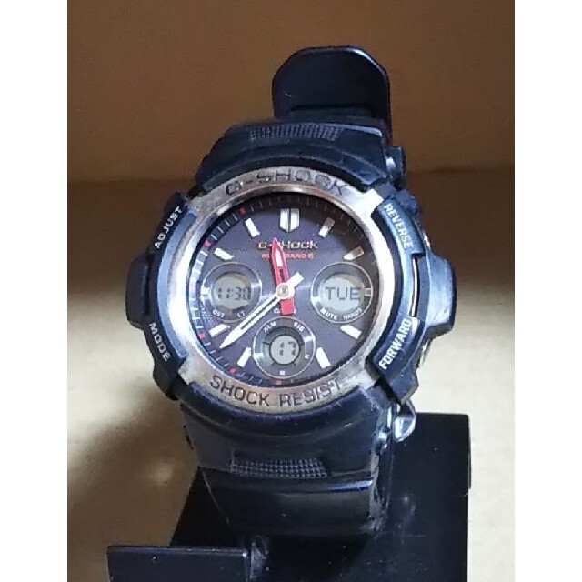 G-SHOCK(ジーショック)のCASIO G-SHOCK AWG-M100 電波 ソーラー アナデジ 腕時計 メンズの時計(腕時計(アナログ))の商品写真