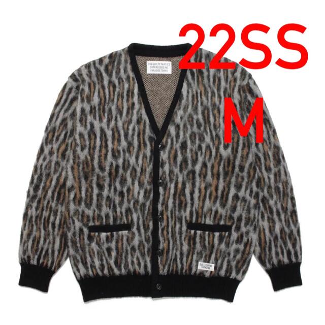 WACKO MARIA LEOPARD MOHAIR CARDIGAN 22ssメンズ