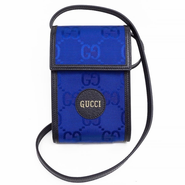 沸騰ブラドン Gucci 625599（新品・未使用品） ブルー ショルダーバッグ オフザグリッド グッチ - ショルダーバッグ