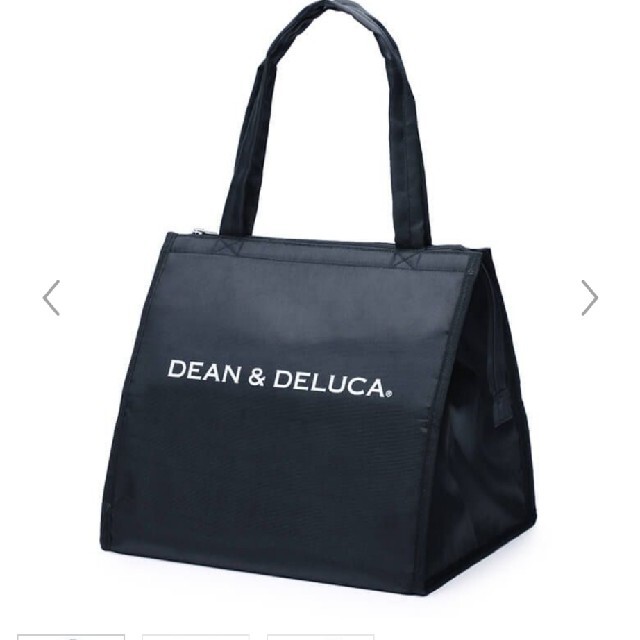 DEAN & DELUCA(ディーンアンドデルーカ)のディーンアンドデルーカ　保冷バック　クーラーバッグ　Lサイズ　黒　ブラック レディースのバッグ(エコバッグ)の商品写真