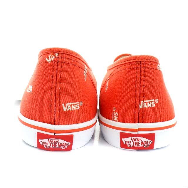 VANS(ヴァンズ)のバンズ スリッポン シューズ 24.5cm オレンジ 白 533193-0004 レディースの靴/シューズ(その他)の商品写真