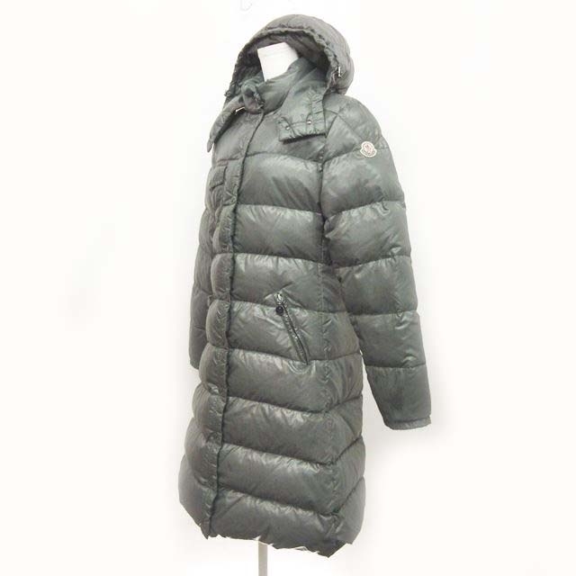 モンクレールMONCLER MEINA ダウンコート カーキグリーン 49303
