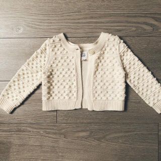 ベビーギャップ(babyGAP)のBaby GAPカーディガン（80cm）(カーディガン/ボレロ)