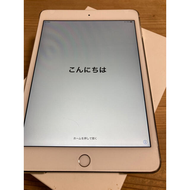 値下げ　美品　アップル iPad mini 4 16GB  セルラーモデル