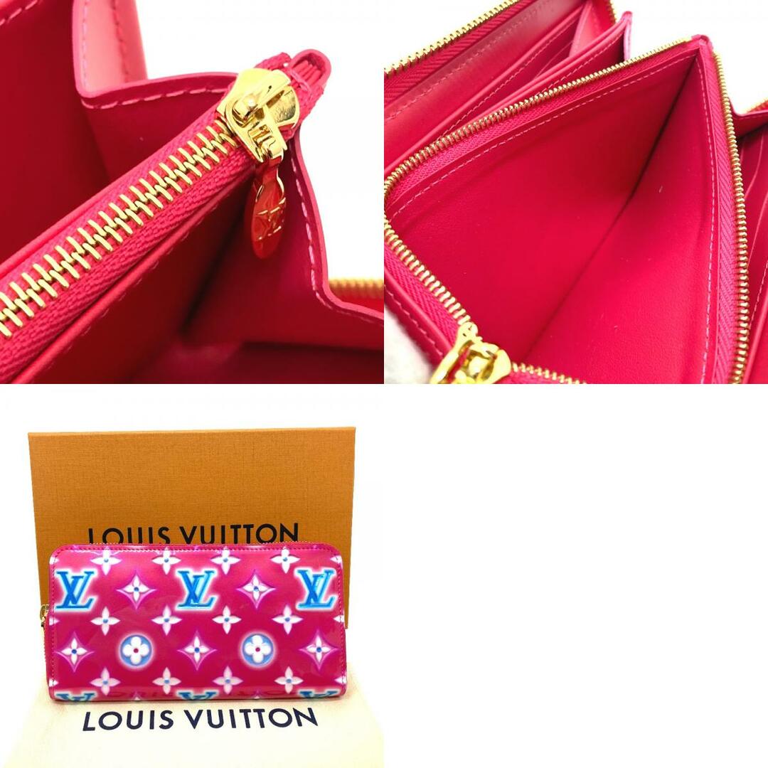 ルイヴィトン LOUIS VUITTON バレンタイン限定 M81154 モノグラムヴェルニ ジッピーウォレット 長財布 モノグラムヴェルニ フューシャネオン/ネオンピンク ピンク 新品