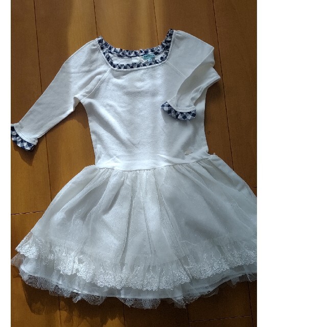 TOCCA(トッカ)のTOCCA 130 チュール ワンピース 2ways キッズ/ベビー/マタニティのキッズ服女の子用(90cm~)(ワンピース)の商品写真