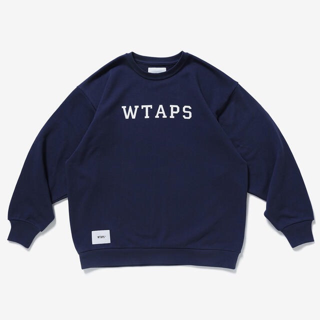 W)taps(ダブルタップス)のWTAPS 今期新作 22SS ACADEMY NAVY Mサイズ 新品未開封品 メンズのトップス(スウェット)の商品写真