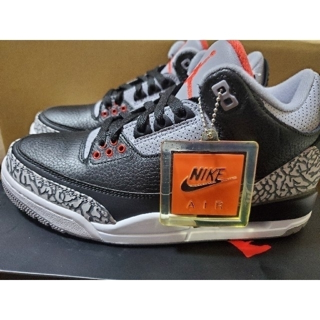 【未使用品】AIR JORDAN 3 RETRO OG Black Cement