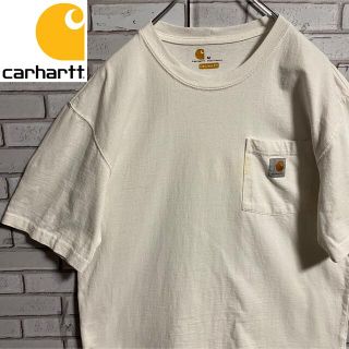 カーハート(carhartt)の90s 古着 カーハート メキシコ製 ロゴタグ ポケットT ビッグシルエット(Tシャツ/カットソー(半袖/袖なし))